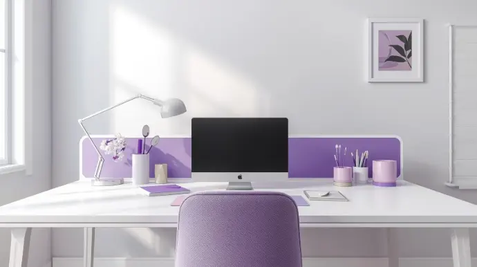 Organized desk representing efficient administrative structure design support